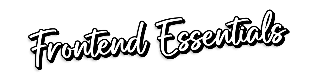 Frotnend Essentials Logo